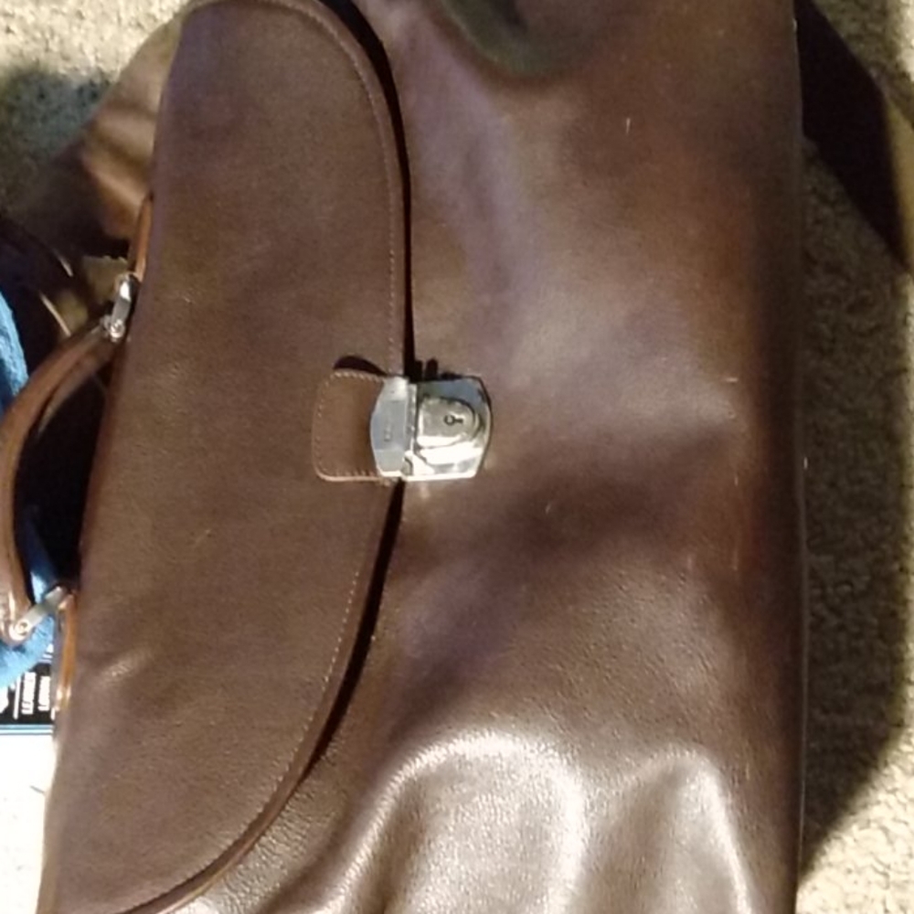 Men's over the shoulder bag and hand strap